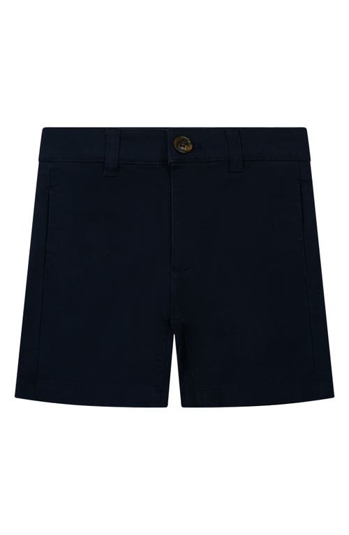 Brooks Brothers Kids' Solid Cotton Chino Shorts Navy at Nordstrom,