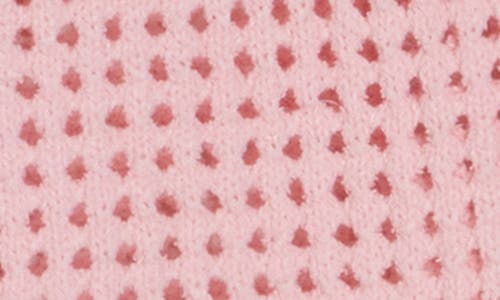 Shop Abound Tie Front Open Stitch Cardigan In Pink Sky