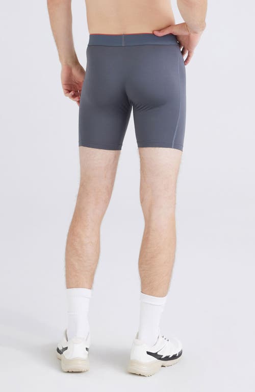 Saxx Men's Multi-sport 3-pk. Solid Mesh Boxer Briefs In Turbulence/navy/black