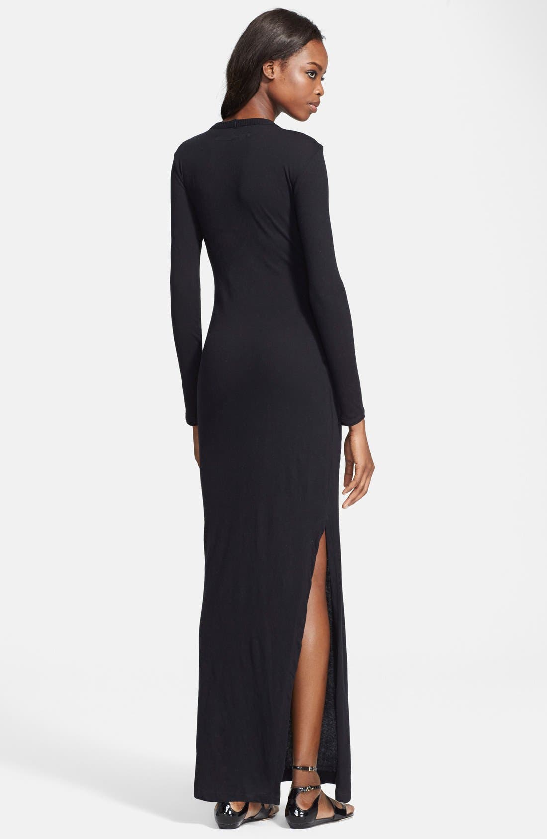 Enza Costa Cotton & Cashmere Sweater Maxi Dress Nordstrom