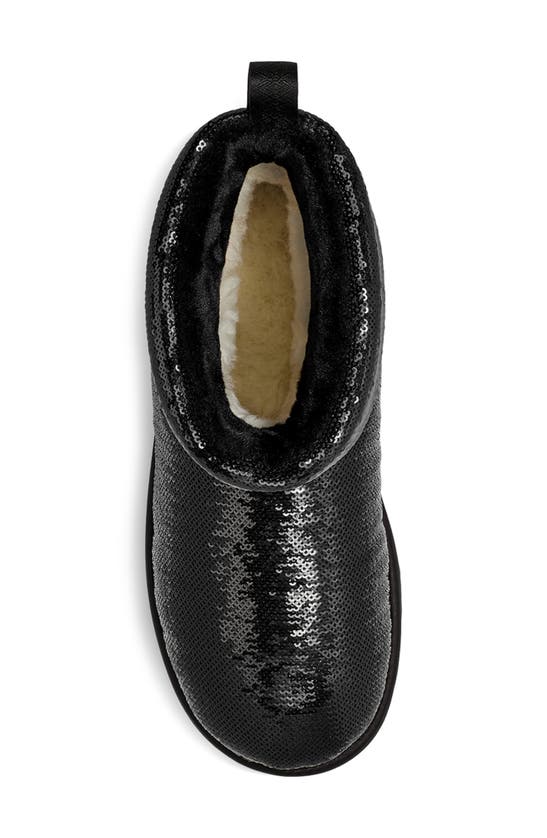 Shop Ugg ® Classic Mini Mirror Ball Bootie In Black