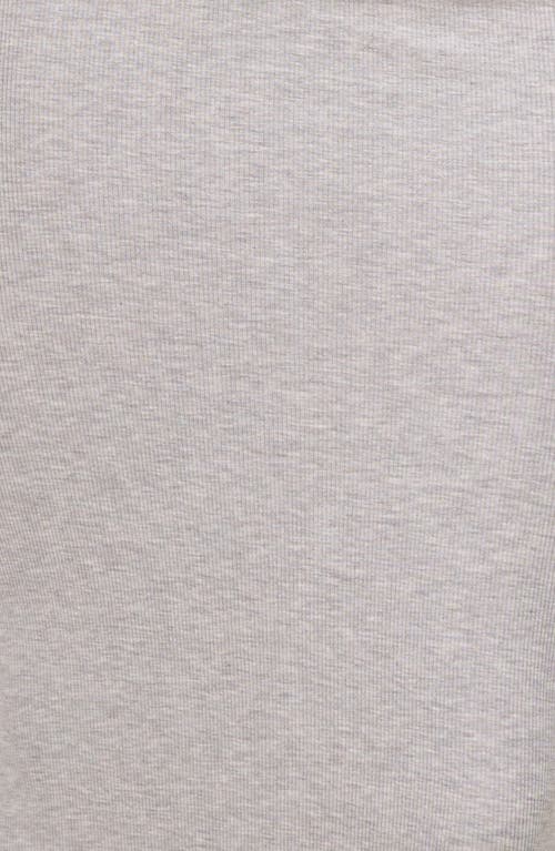 The Standard Stitch The Scoop Neck Midi Dress In Heather Grey