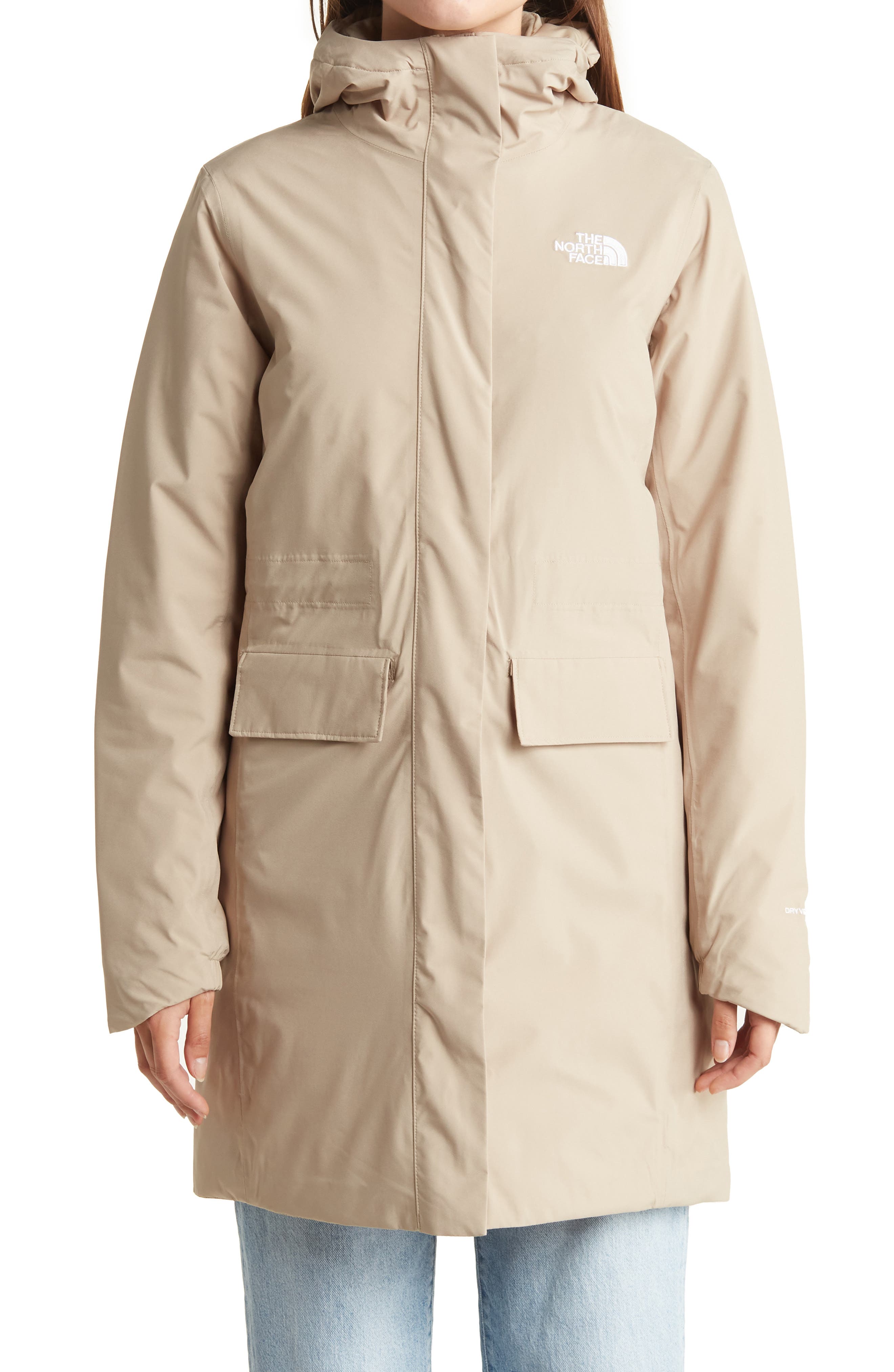 the north face women's city breeze insulated parka