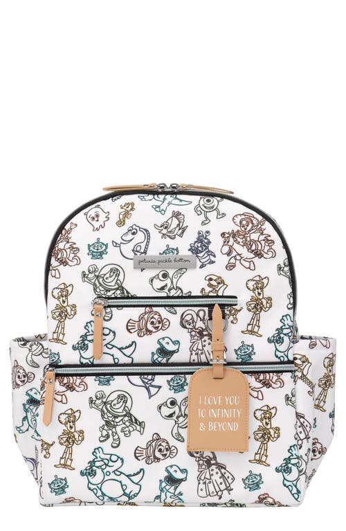 Petunia Pickle Bottom x Disney Pixar Ace Backpack in White at Nordstrom