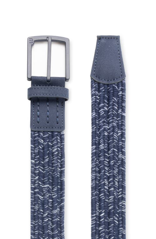 Shop Travismathew Ice Pop 2.0 Belt In Total Eclipse/dream Blue