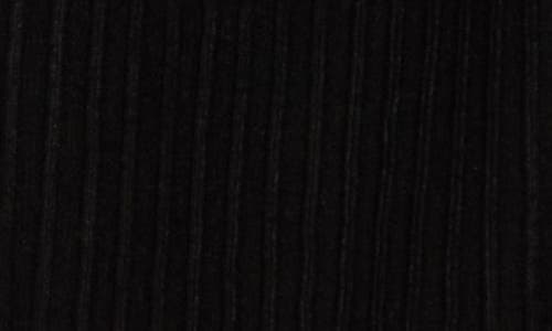 Nsr Square Neck Sleeveless Knit Top In Blk