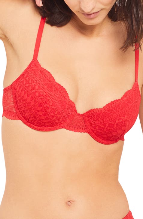 Red Underwear, Bras & Socks for Young Adult Women