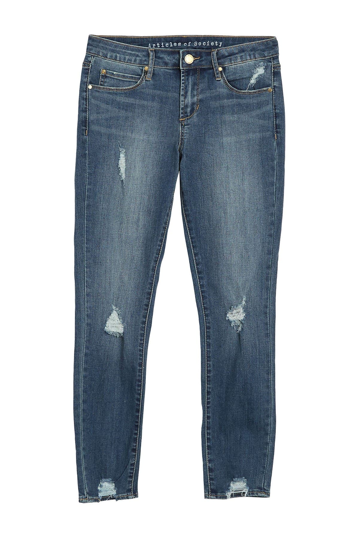 nordstrom distressed jeans