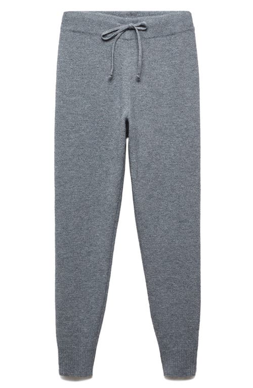 Knit Joggers in Ink Blue