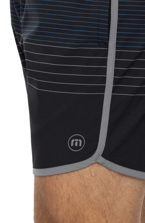 Shop Travismathew Go Time 3.0 Stretch Performance Shorts In Black