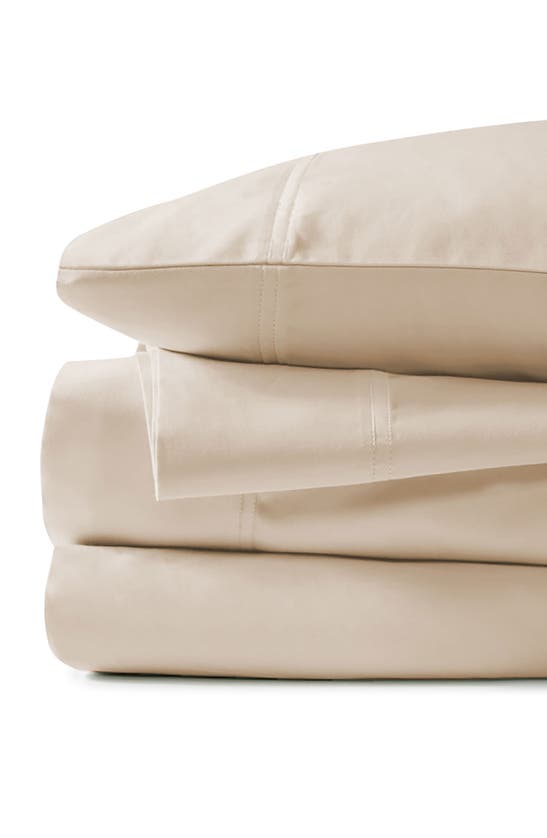 Eucalypso Tencel® Lyocell Classic Sheet Set In Beige