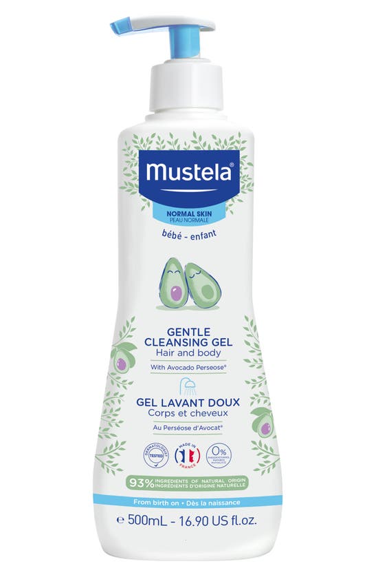Mustelar Babies' Gentle Cleansing Gel With Avacado Perseose In White