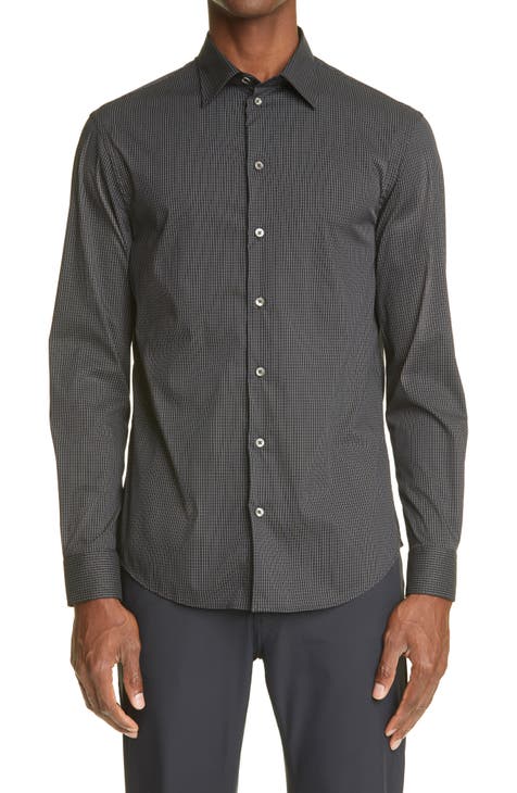 Men's Emporio Armani Non-Iron Shirts | Nordstrom