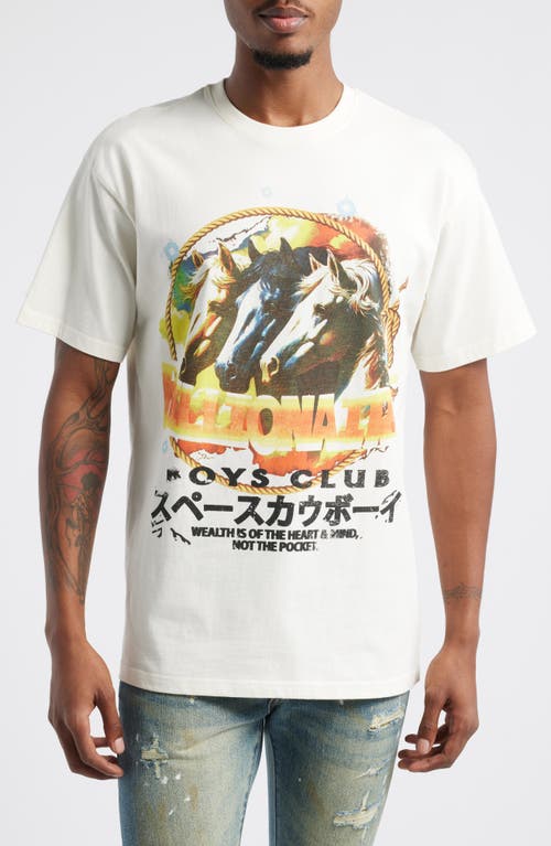 Billionaire Boys Club Wild Graphic T-Shirt in Whisper White 