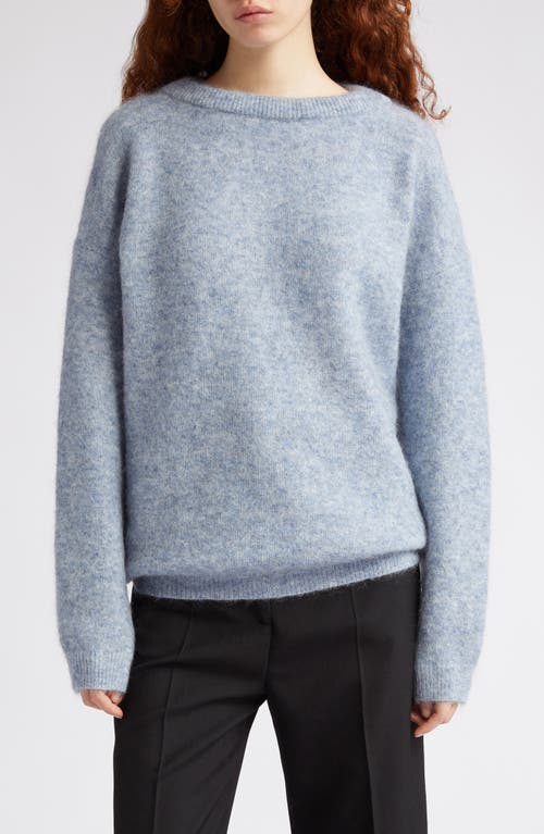 Acne Studios Dramatic Moh Sweater in Denim Blue at Nordstrom, Size Small