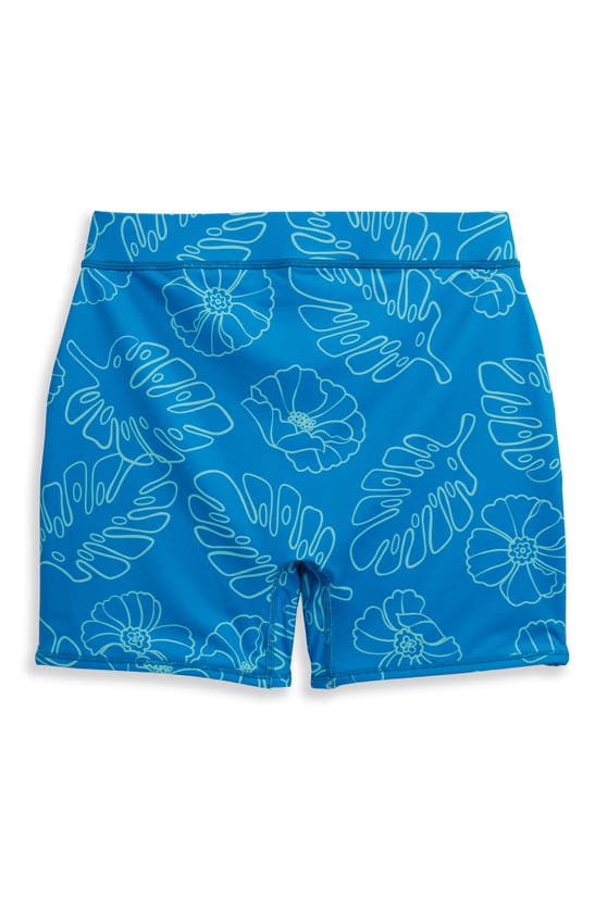 Shop Tomboyx 4.5-inch Reversible Swim Shorts In Keep Palm