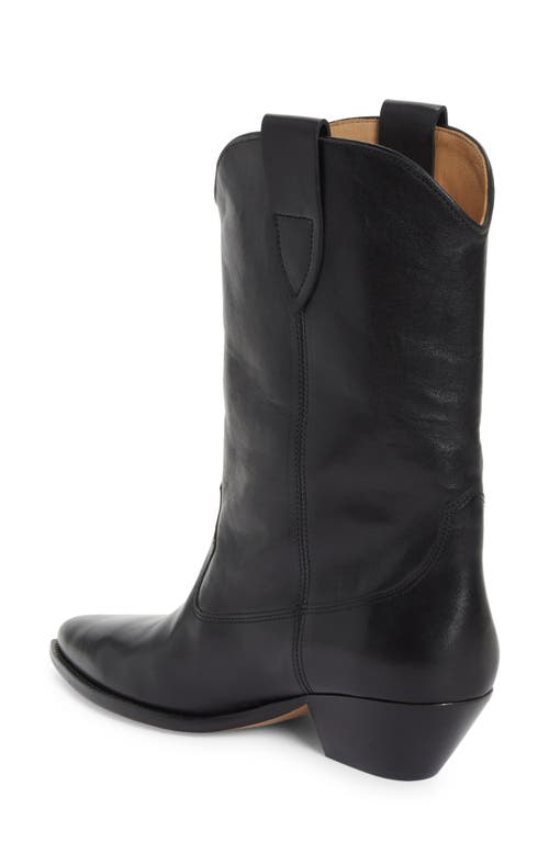 Shop Isabel Marant Duerto Western Boot In Black