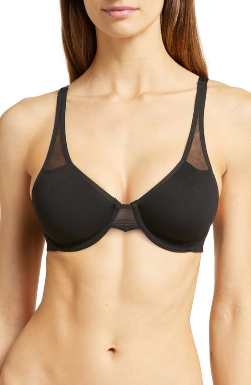 Body by Wacoal 2.0 Underwire Seamless Convertible Bra in Black