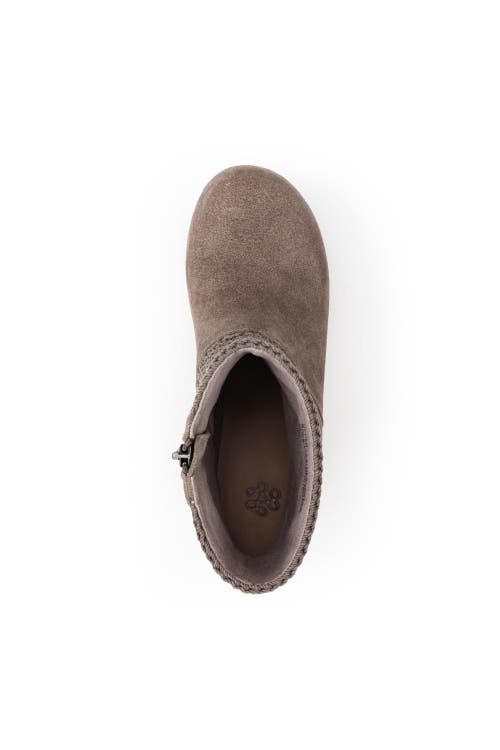 The Sak Paloma Clog Boots In Mushroom Suede