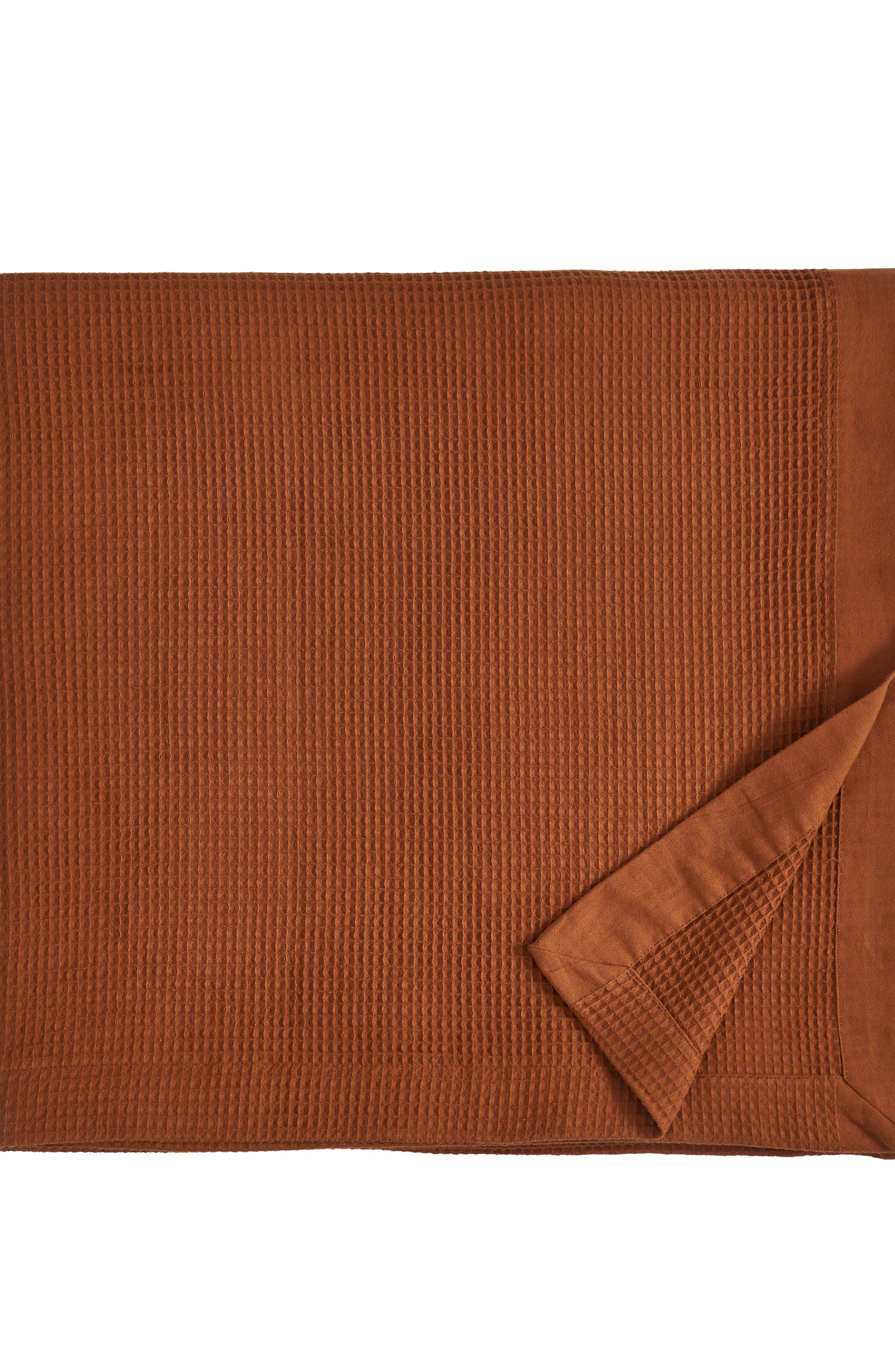 Woven & Weft Soft Cotton AllSeason Waffle Weave Throw Blanket