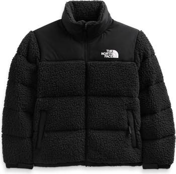 The North Face Pile Fleece Nuptse® Jacket | Nordstrom