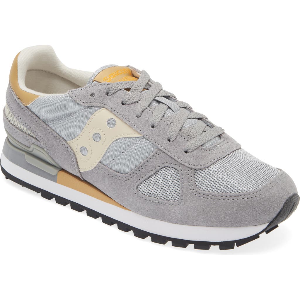 Saucony Shadow Original Sneaker In Grey/tan