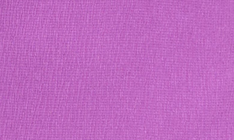Shop Guess Sweetheart Side Cutout Midi Dress In Purple