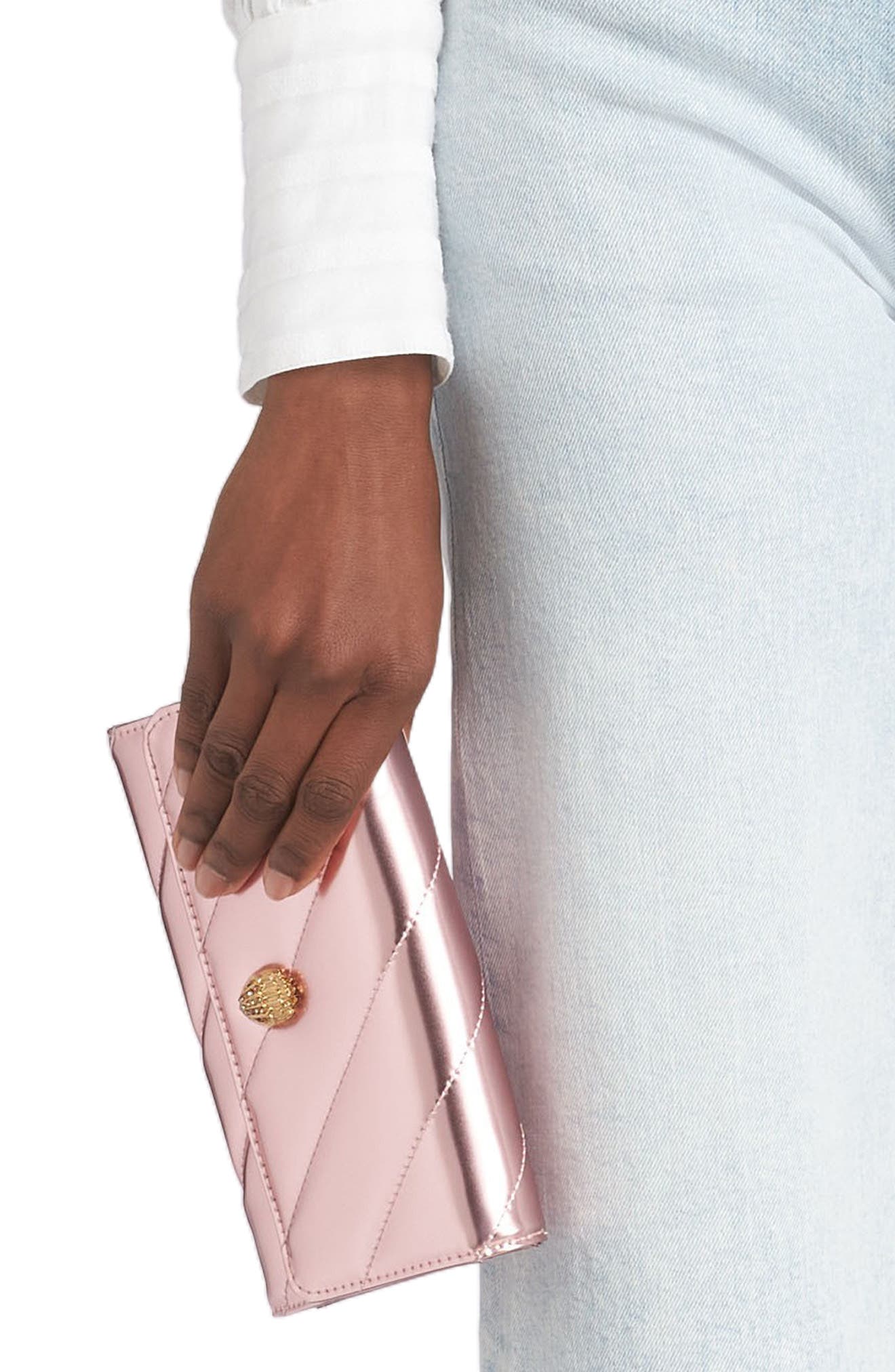 Kurt Geiger London Soho Leather Wallet on Chain