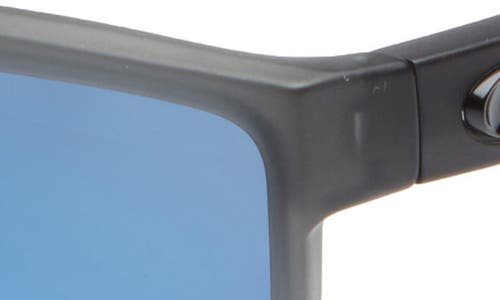 Costa Del Mar Rincon 63mm Polarized Sunglasses In Smoke Crystal/blue Mirror
