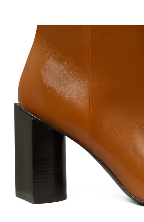 Tory Burch Twisted Heel Knee-high Boot In Sierra Cognac