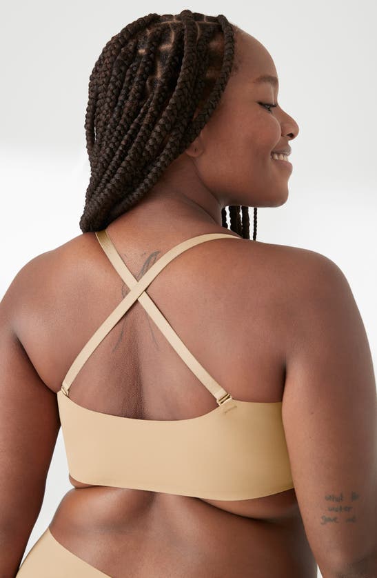 TRUE & CO. TRUE & CO TRUE BODY WIRELESS CONVERTIBLE BANDEAU BRA