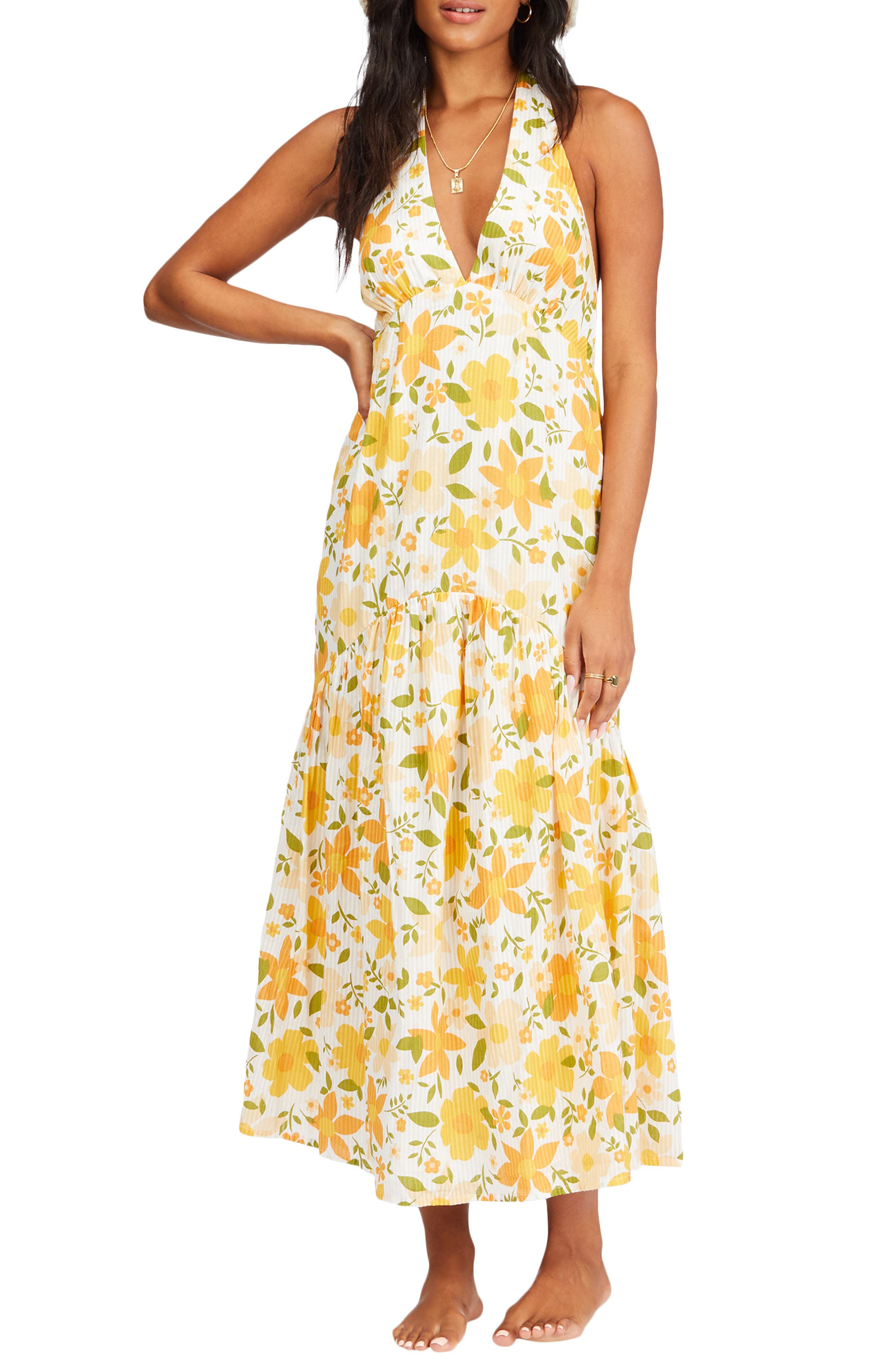 Women's Halter Vacation Dress Ideas 