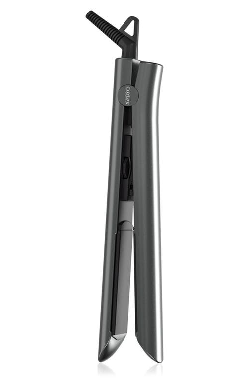Cortex Beauty 1-inch Solid Ceramic Flat Iron In Dark Gray