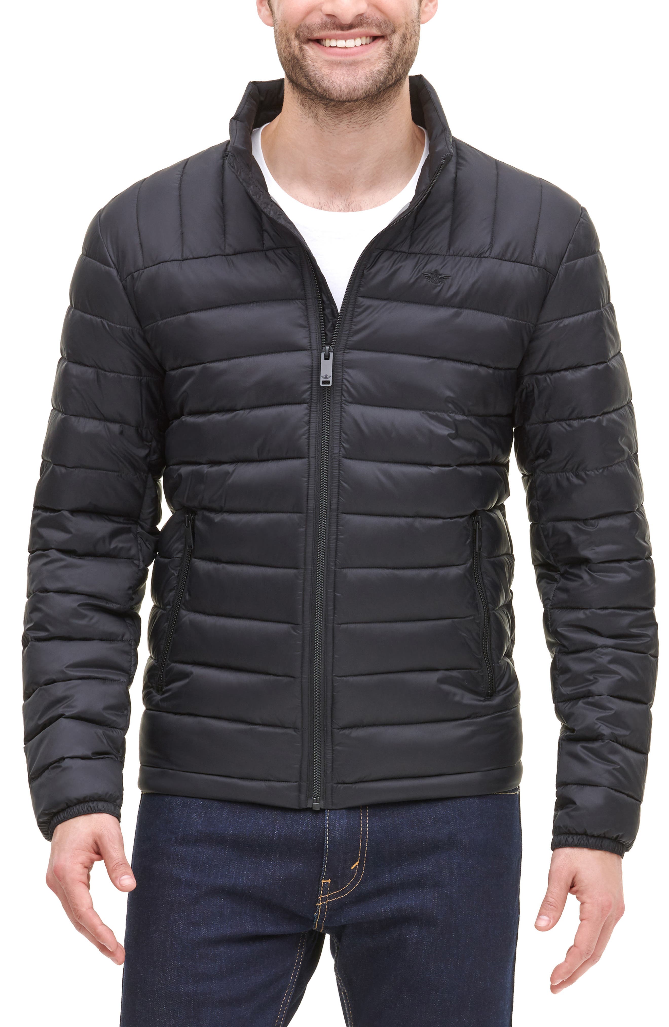 dockers packable down jacket