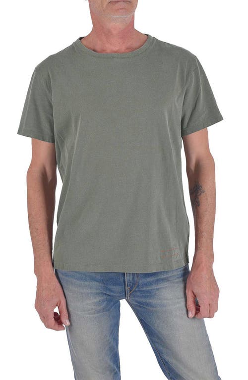 The Stamp T-Shirt in Pigment Military Green
