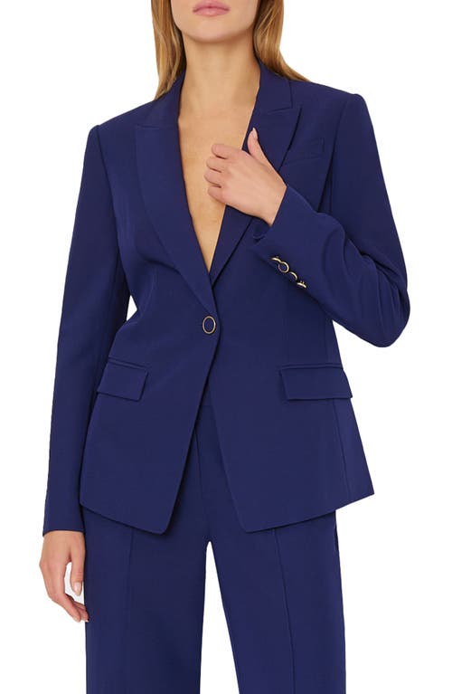 Shop Milly Avery Cady Blazer In Navy