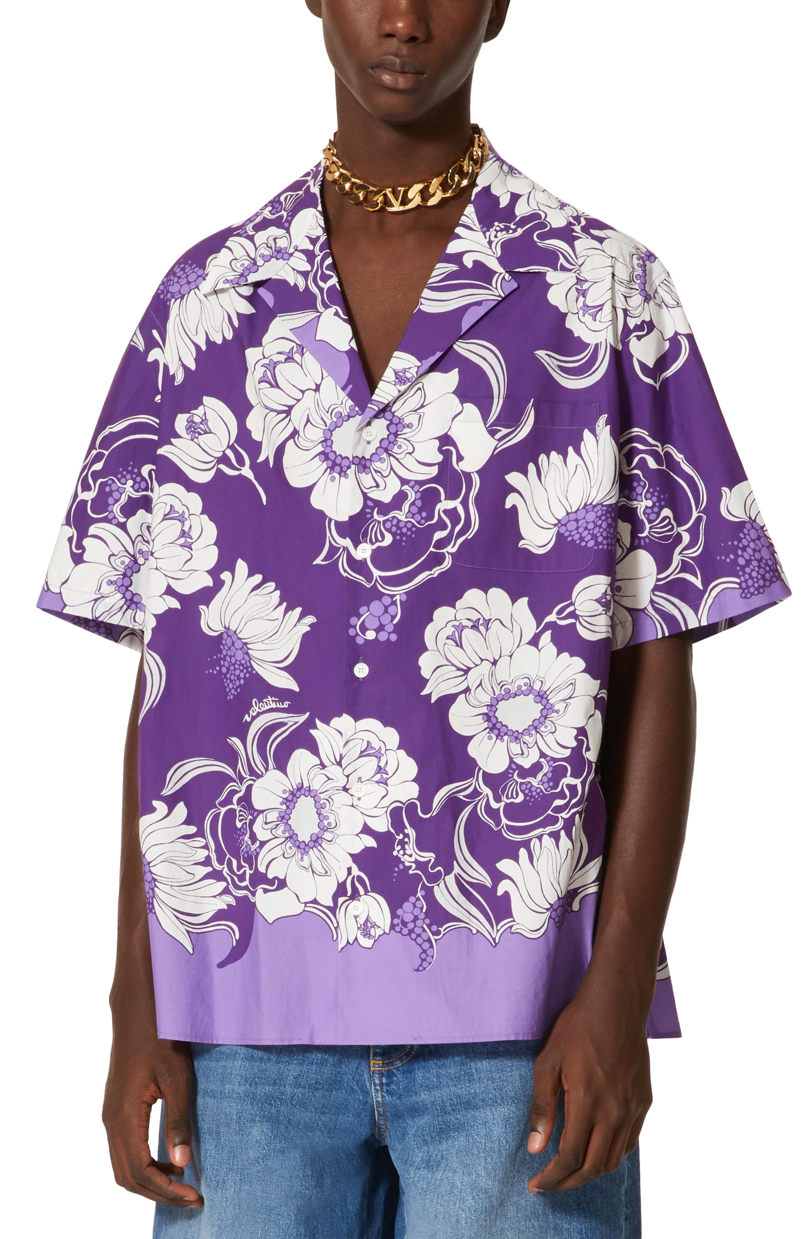 valentino tropical shirt