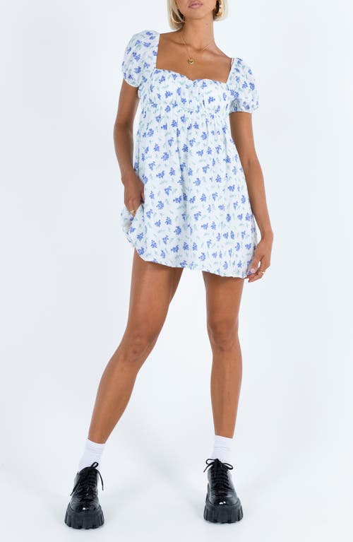 PRINCESS POLLY PRINCESS POLLY LET'S DANCE FLORAL MINIDRESS 