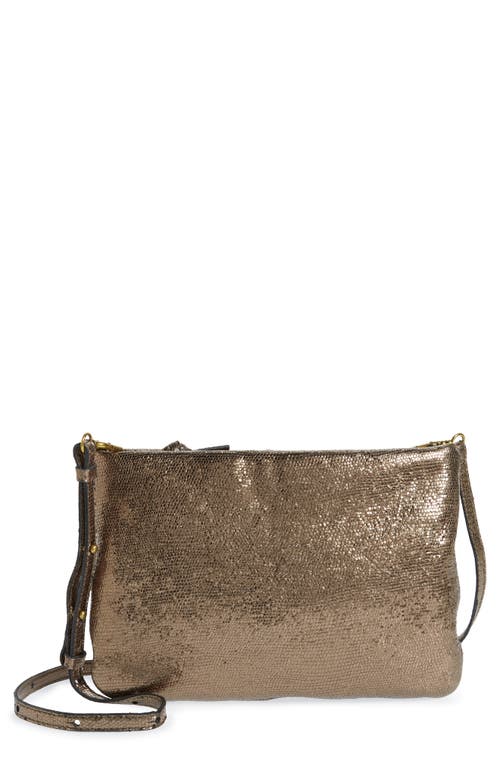 Madewell The Puff Crossbody Bag in Pewter Multi
