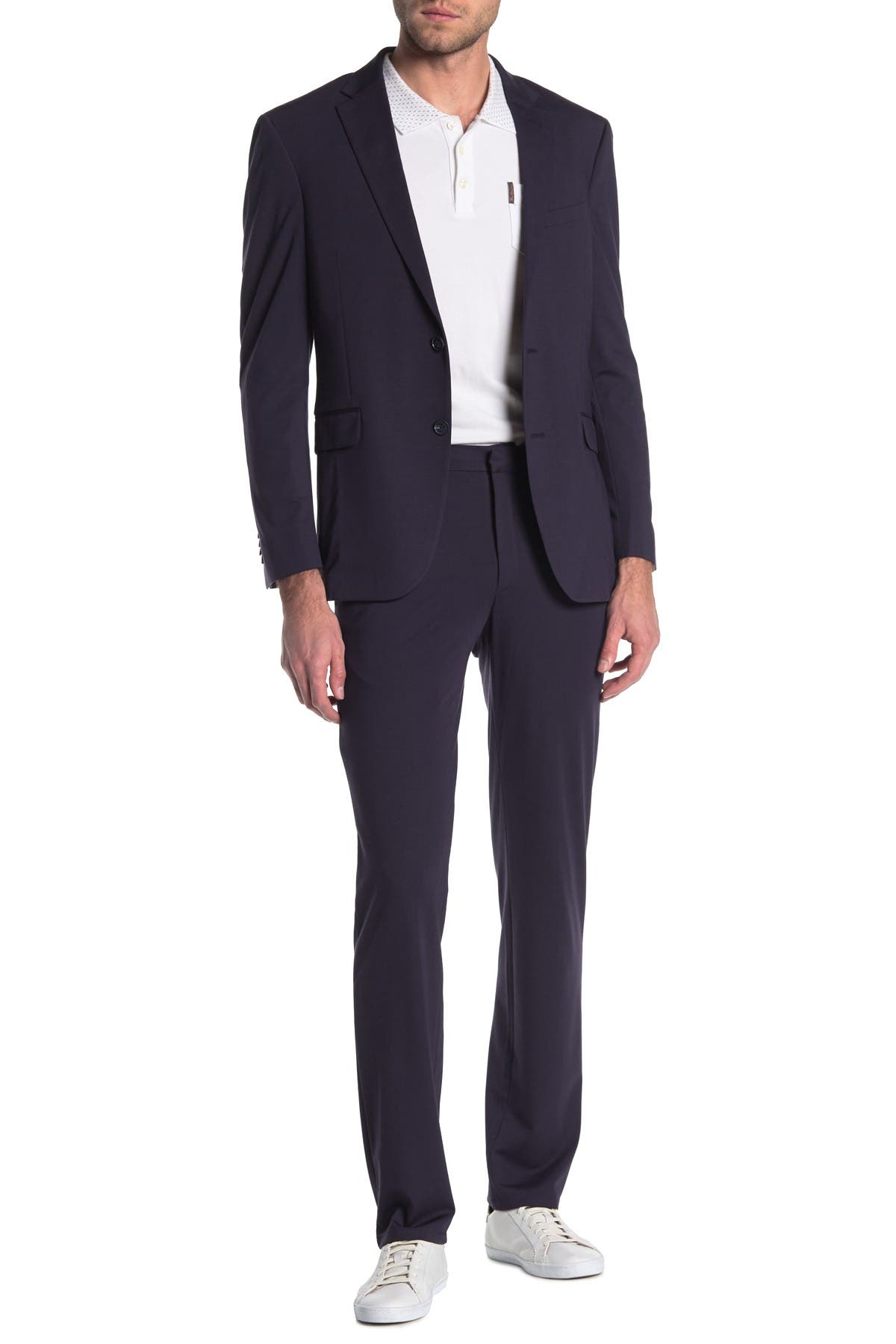 Kenneth Cole Reaction | Sharkskin Two Button Slim Fit Suit | Nordstrom Rack
