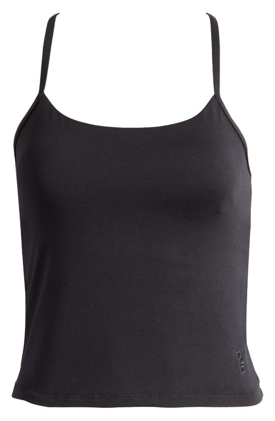 Shop P.e Nation Formation Crop Camisole In Black