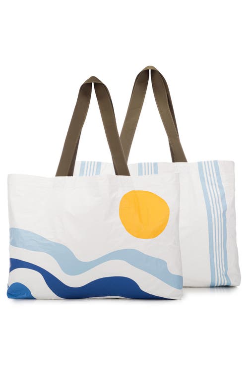 Shop Aloha Collection Soleil Holo Holo Reversible Splash Proof Tote