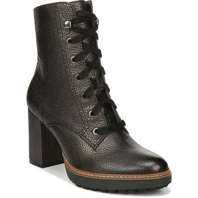Naturalizer Callie Lace-Up Boot- Brown