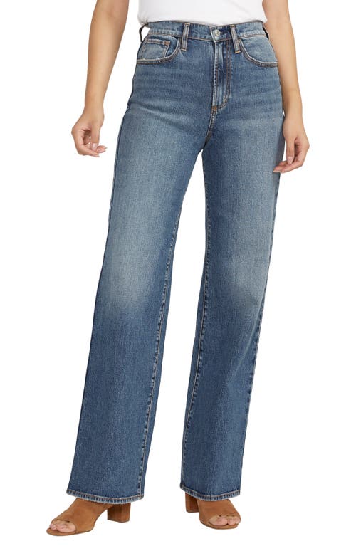 Silver Jeans Co. Highly Desirable High Waist Wide Leg Indigo at Nordstrom, 33