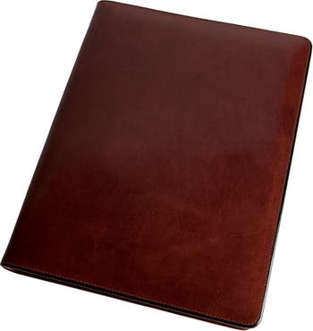 Bosca Leather Letter Pad Cover | Nordstrom