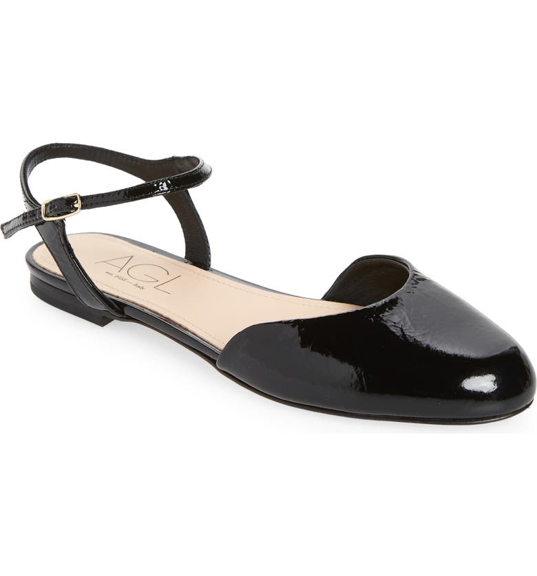 AGL Milly Ankle Strap Flat (Women) | Nordstrom