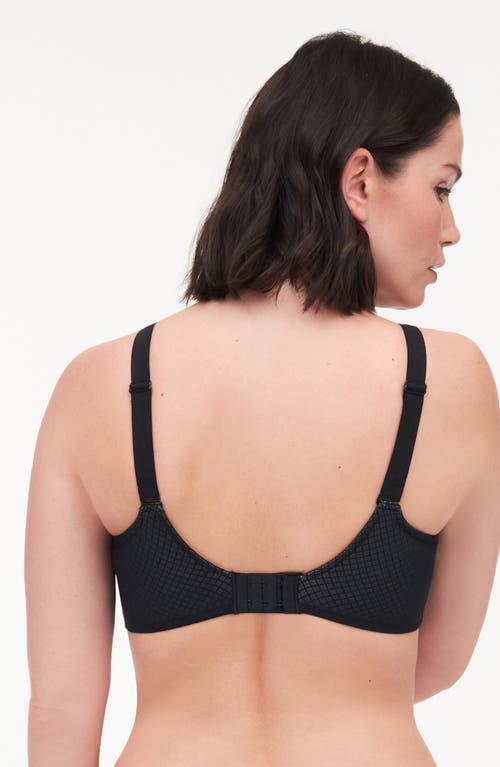 Chantelle Lingerie Everyday High Support Underwire Sports Bra In Black/grey-11