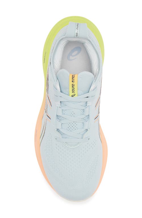 Shop Asics ® Gel-nimbus® 26 Paris Running Shoe In Cool Grey/safety Yellow