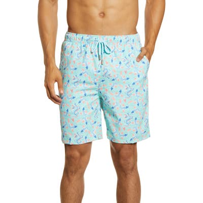 Peter Millar Dragonfish Swim Trunks, Green