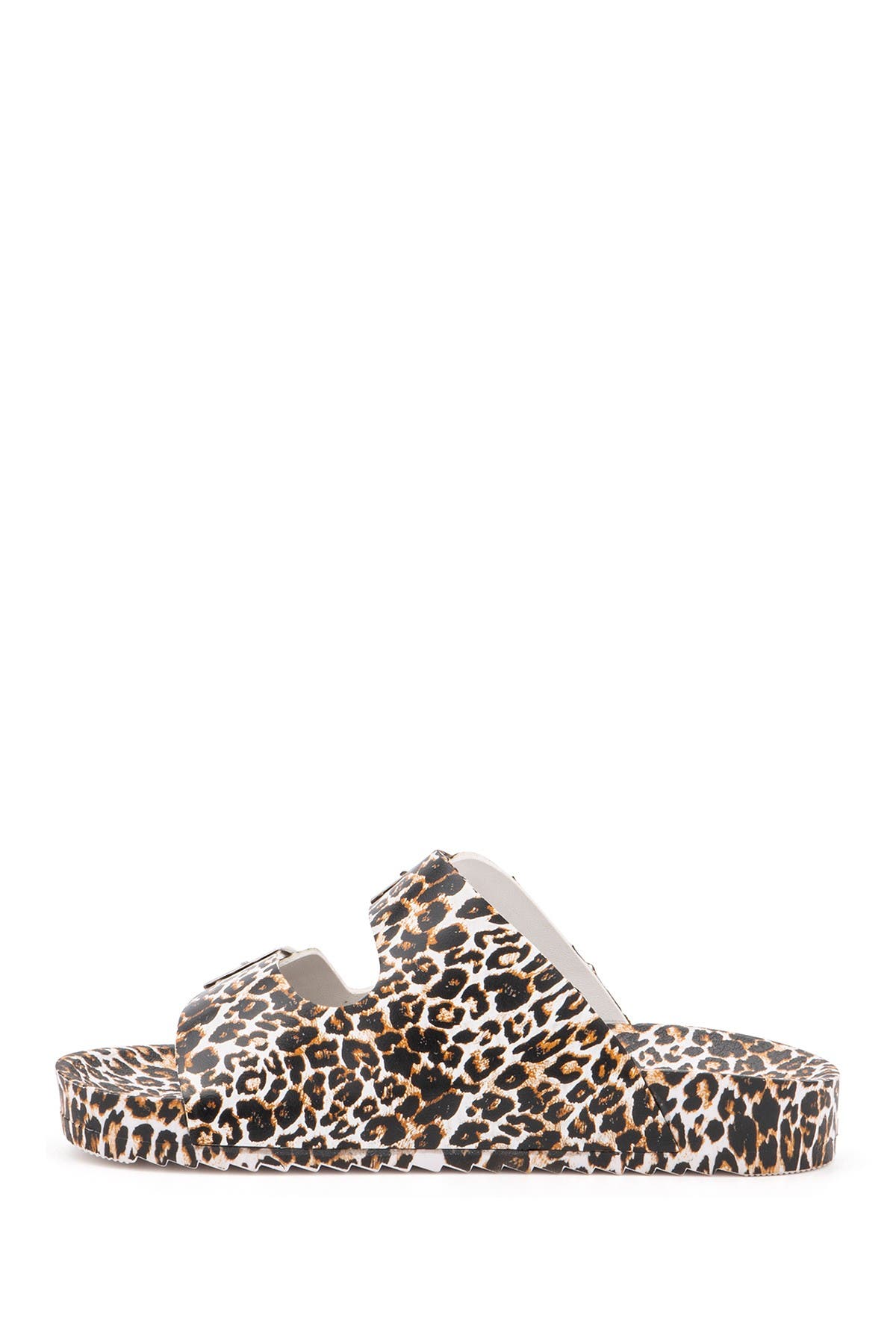 Olivia Miller Kids' Omg Leopard Double Buckle Sandal